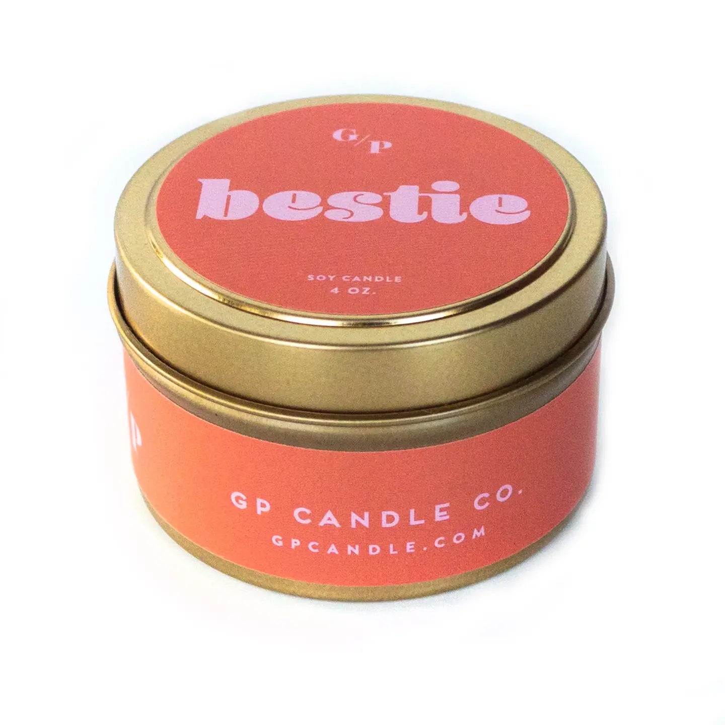 GP Candle Co | Bestie 4 oz Tin Candle