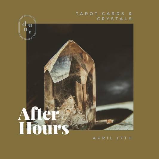 After Hours | Tarot Cards + Crystals with Emily | MAY 1st Reschedule