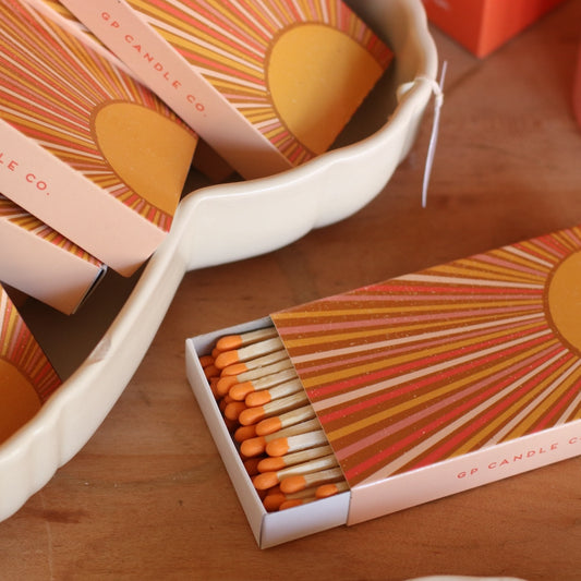 GP Candle Co | Sunrise + Sunset Matchbox