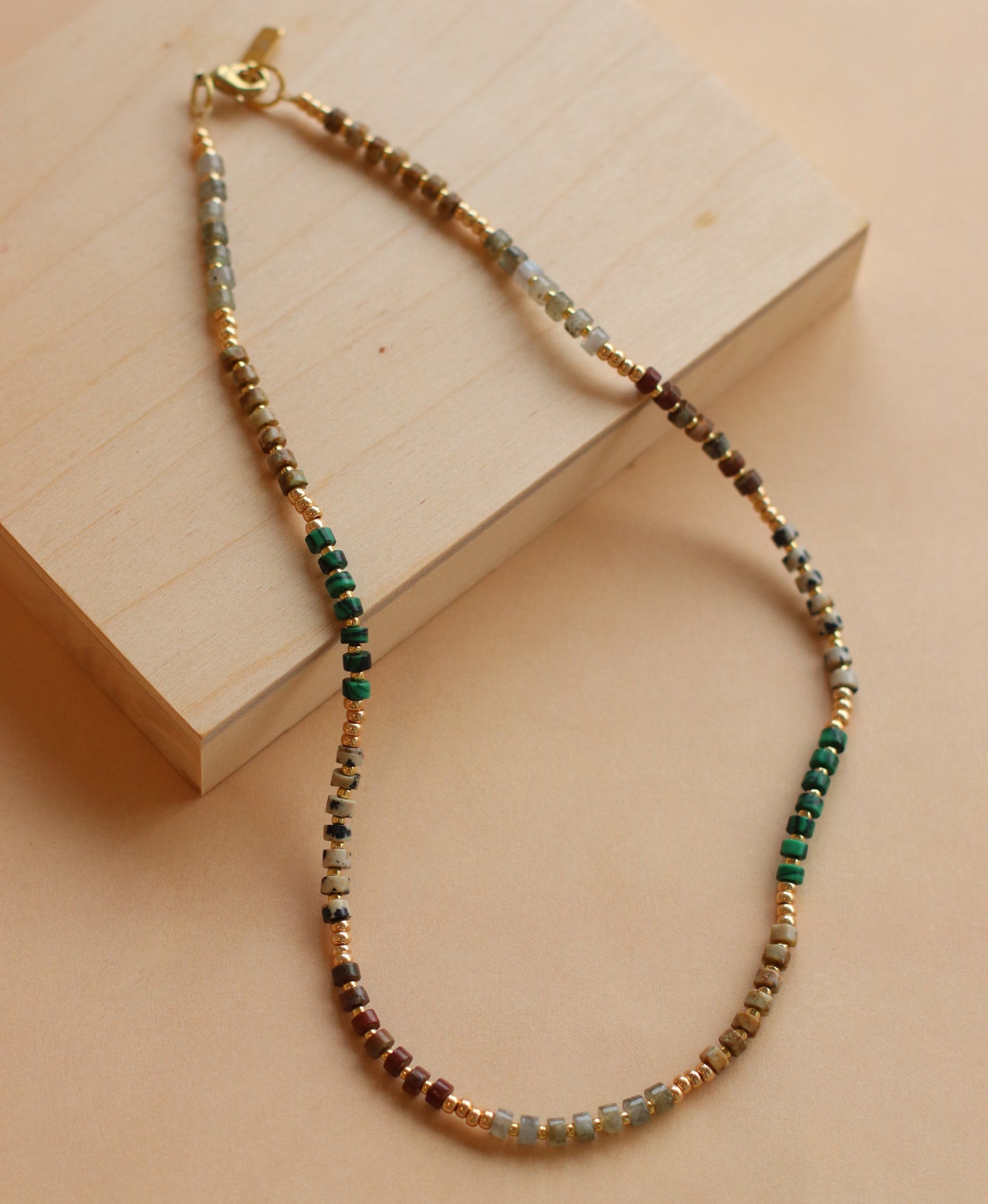 Cire' Alexandria  | Genuine Multi Stone Beaded Necklace