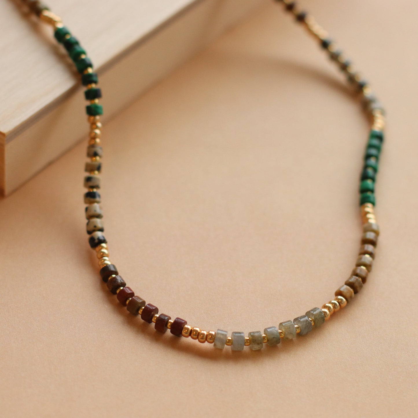 Cire' Alexandria  | Genuine Multi Stone Beaded Necklace