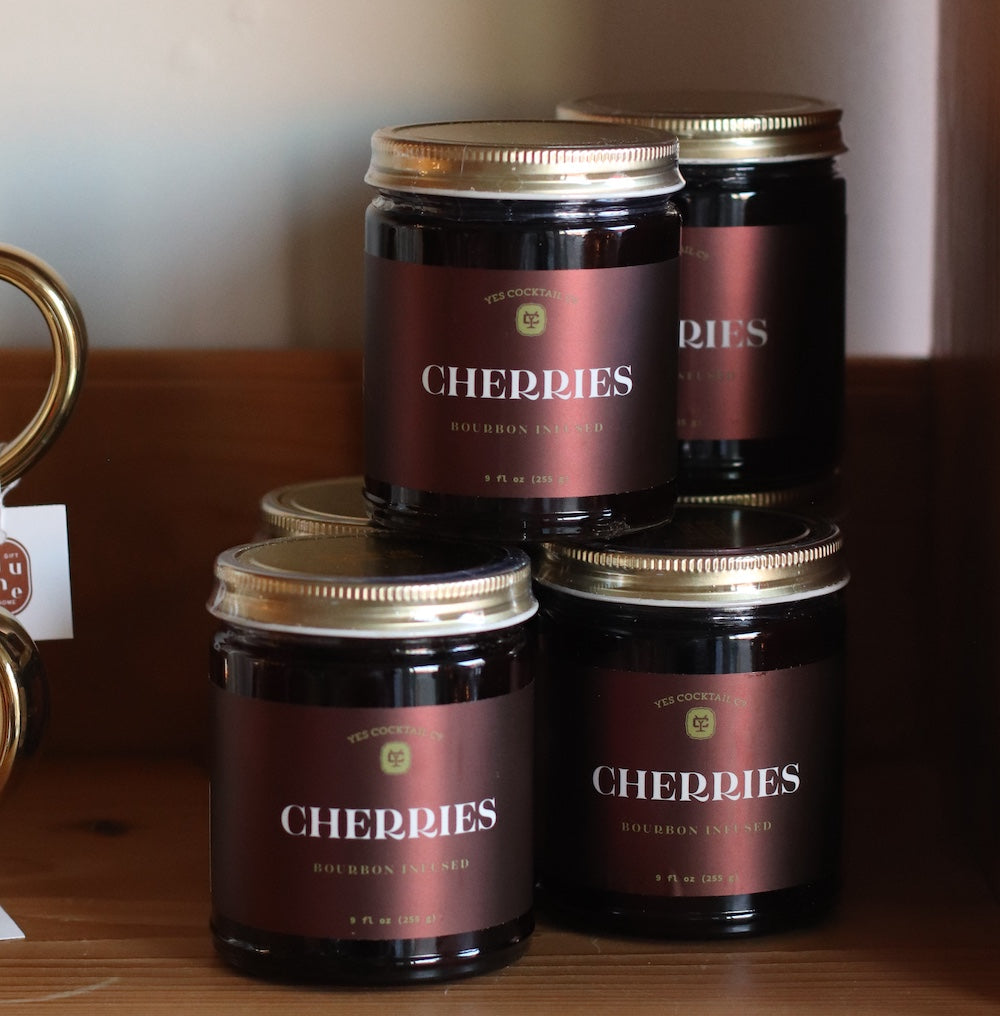 Yes Cocktail |  Boozy Cocktail Cherries