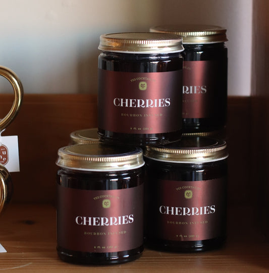 Yes Cocktail |  Boozy Cocktail Cherries