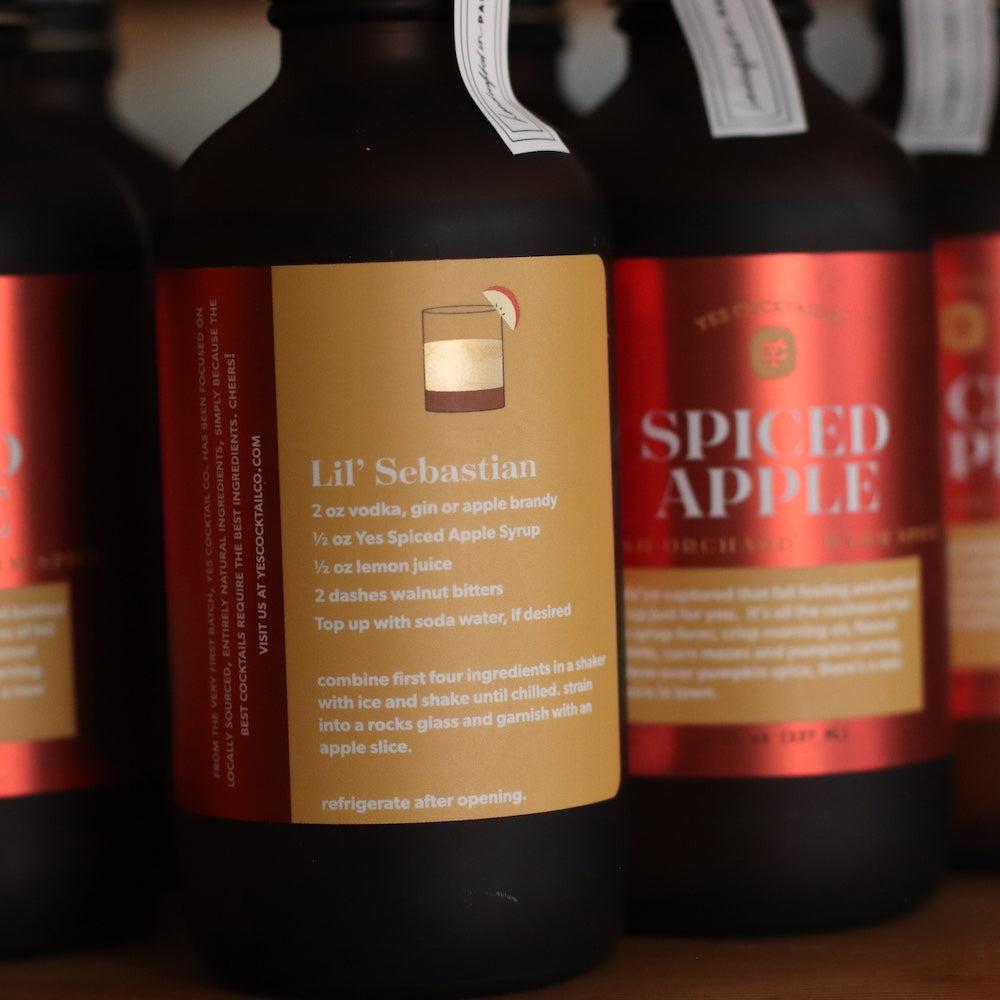 Yes Cocktail |  Spiced Apple Syrup