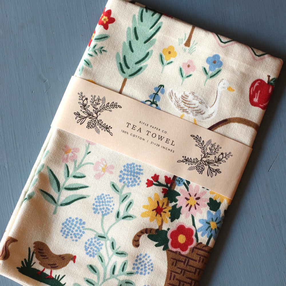 Rifle Paper Company | Home Sweet Home Tea Towel