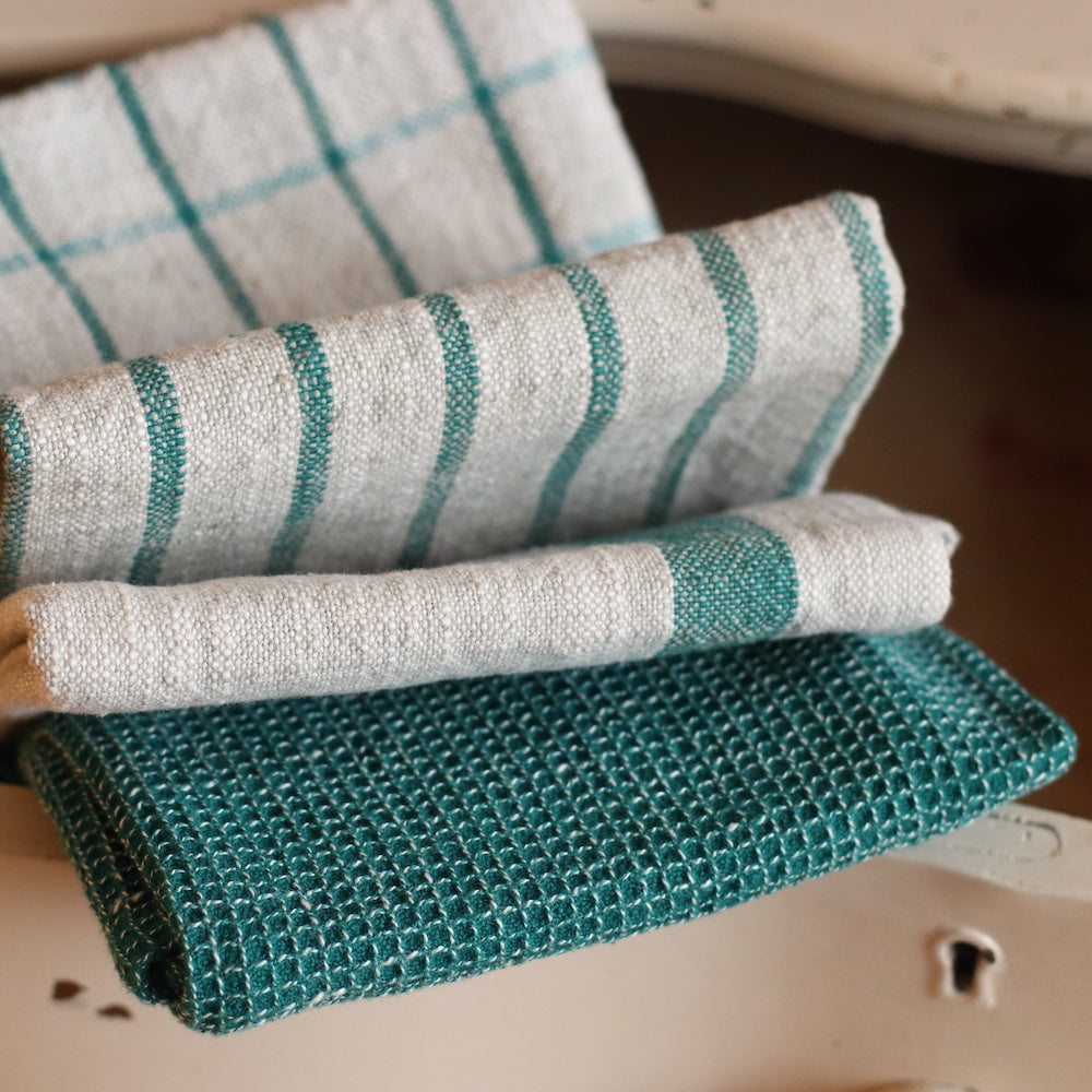 Cotton Towel | Green Prairie, Set of 4