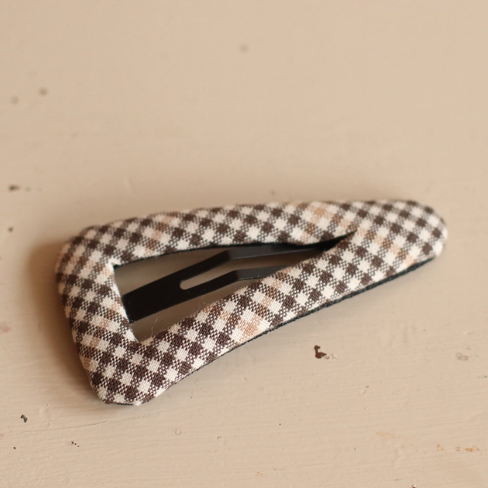 Dune Clips | Over Sized Fabric Covered Click Clips, Choose Your style