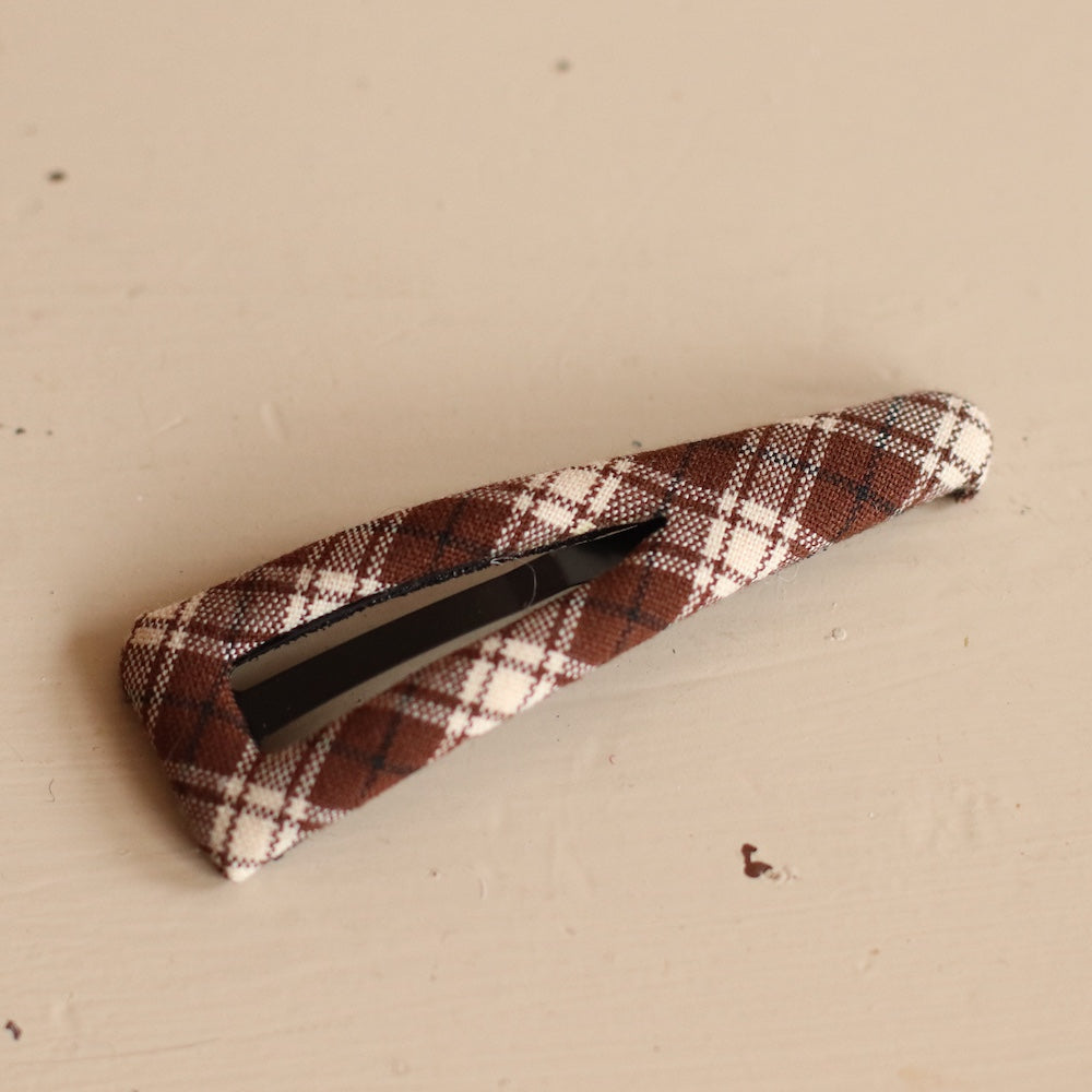 Dune Clips | Over Sized Fabric Covered Click Clips, Choose Your style