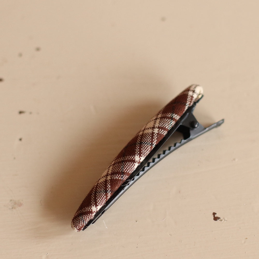 Dune Clips | Over Sized Fabric Covered Click Clips, Choose Your style