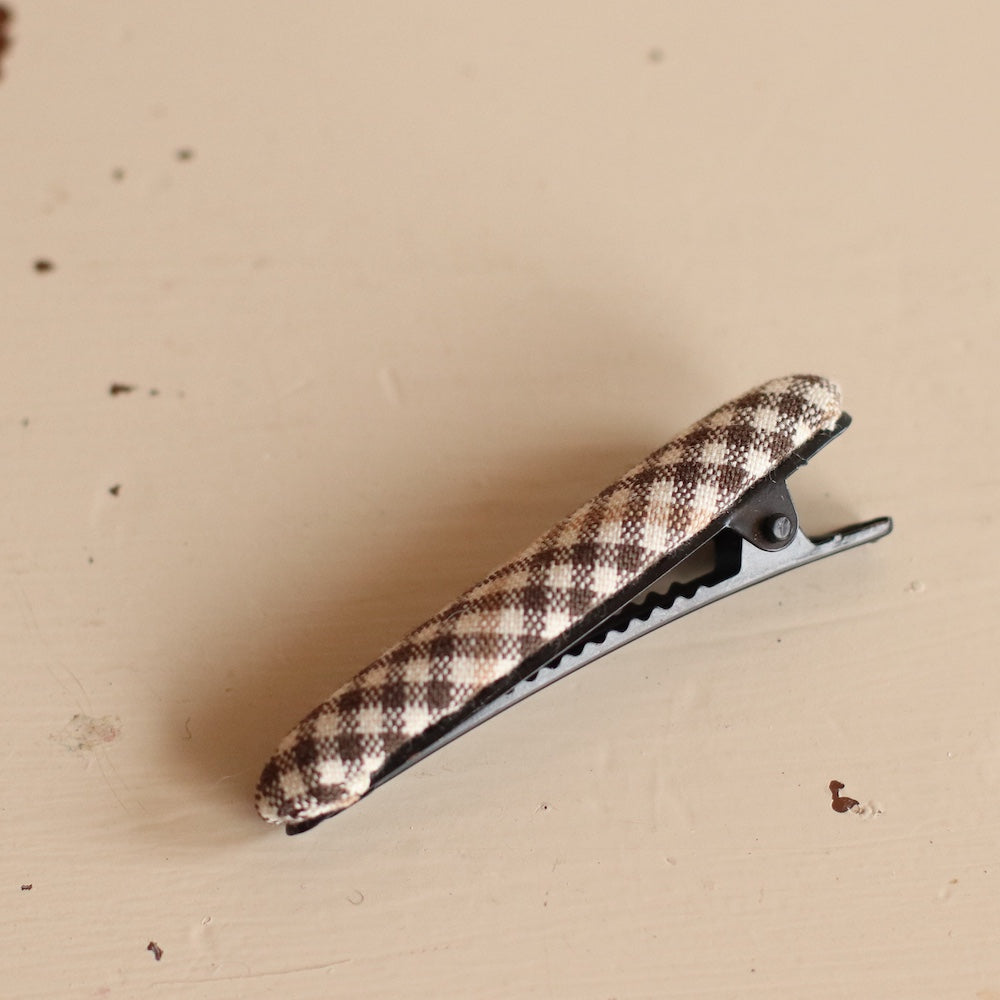 Dune Clips | Over Sized Fabric Covered Click Clips, Choose Your style