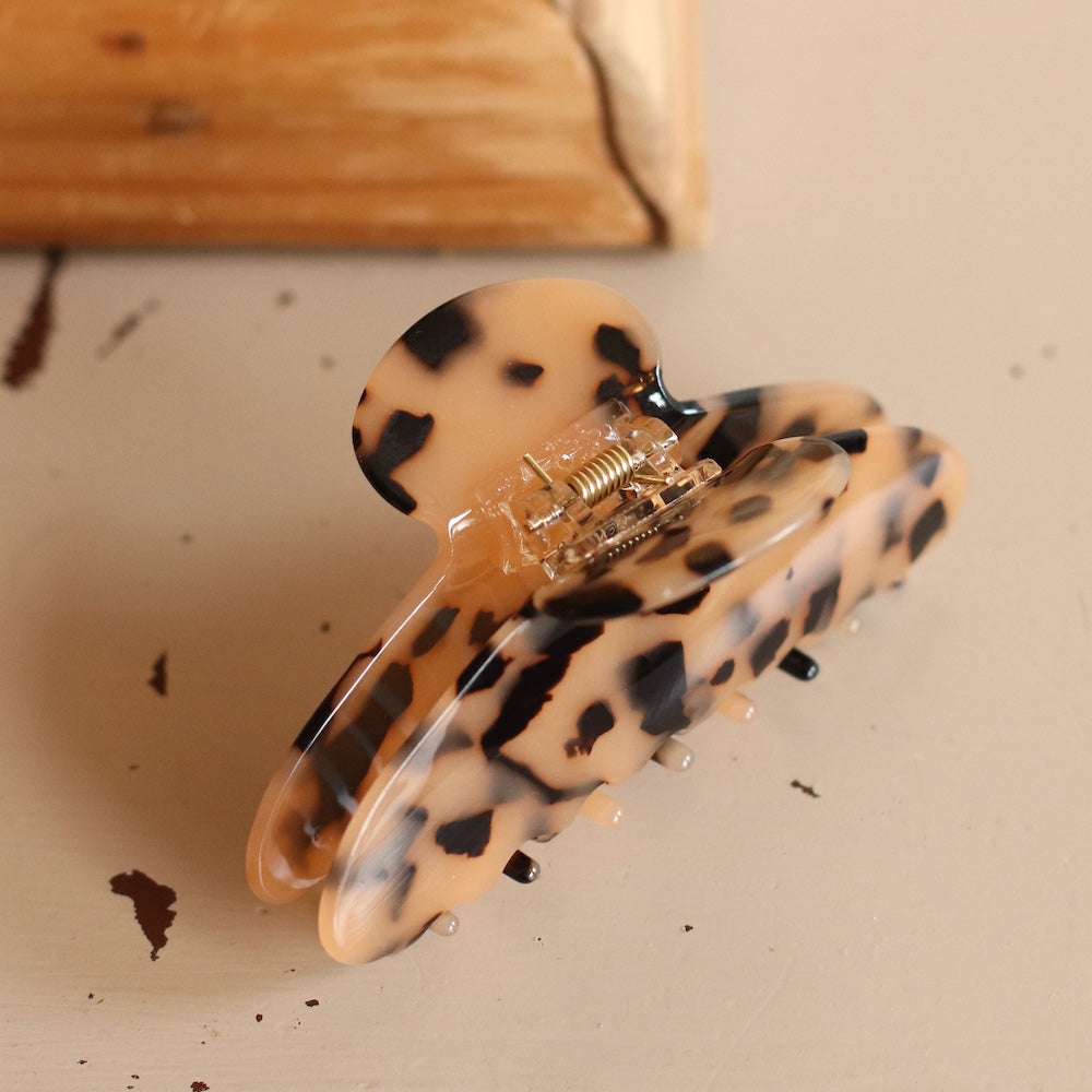 Dune Clips | Acetate Classic Tortoise Banana Clip