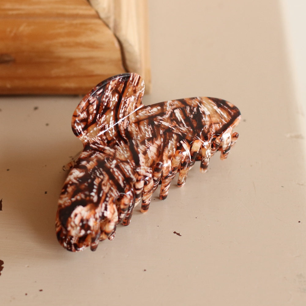 Dune Clips | Acetate Wheat Pattern Banana Clip