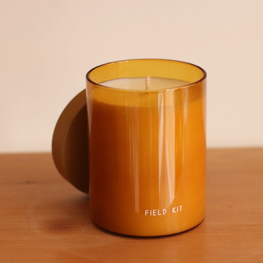 Field Kit | The Solarium Glass Candle - Fig + Basil,  8 oz