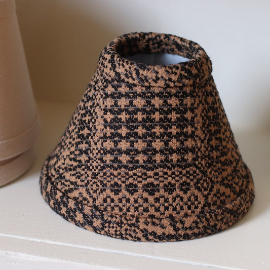 Lamp Shade, 6" Birmingham Jacquard, Clip On