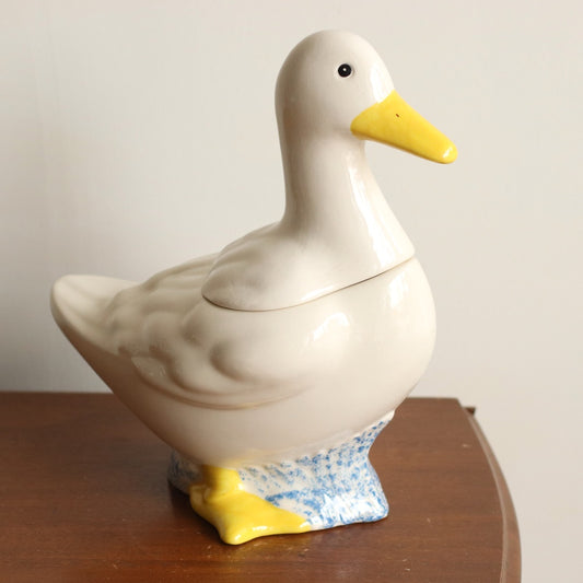 Ceramic Goose Cookie Jar