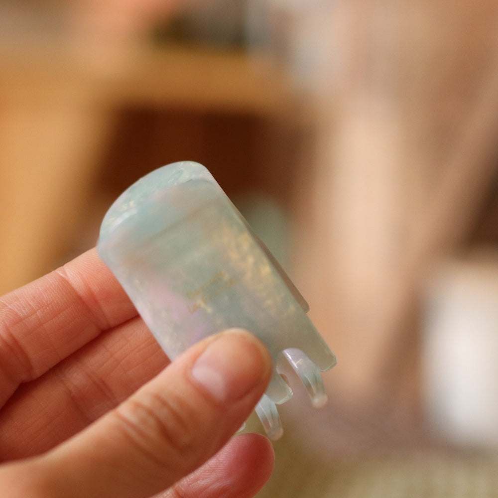 Dune Clips | Minimalist Small Hair Clip, Abalogne