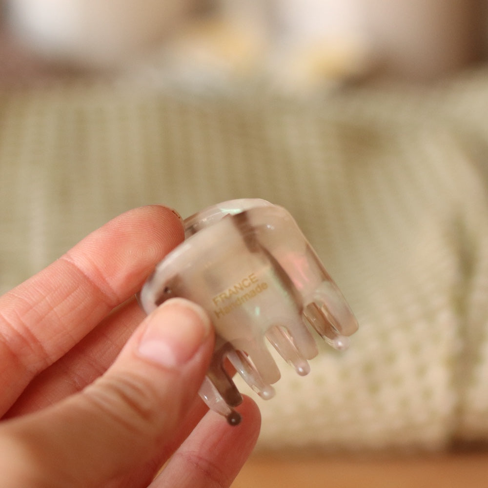 Dune Clips | Traditional Small Hair Clip, Creamy Coffee