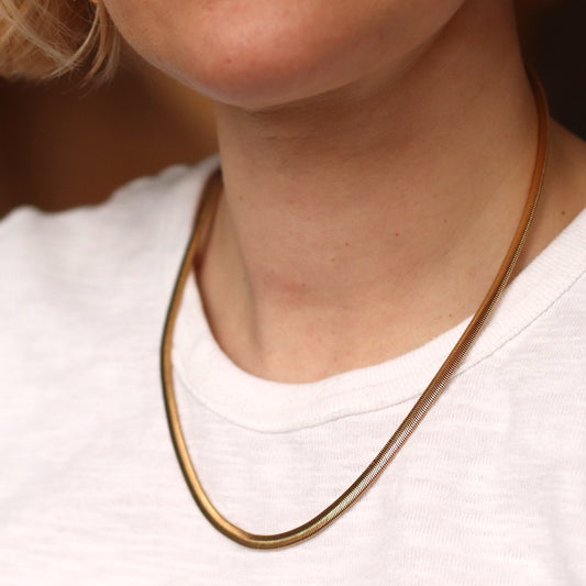 Vintage Chunky Snake Chain