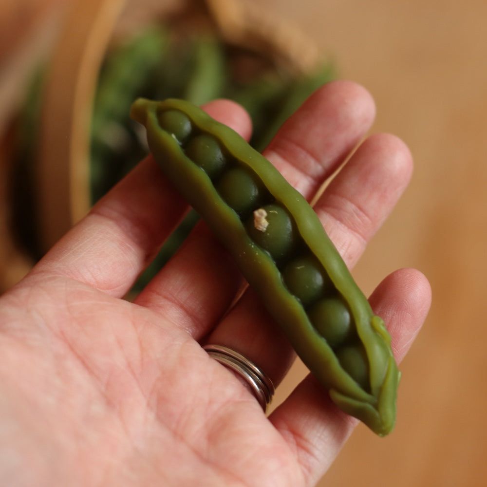 The Wax Pantry  | Pea Pod Bees Wax Candle