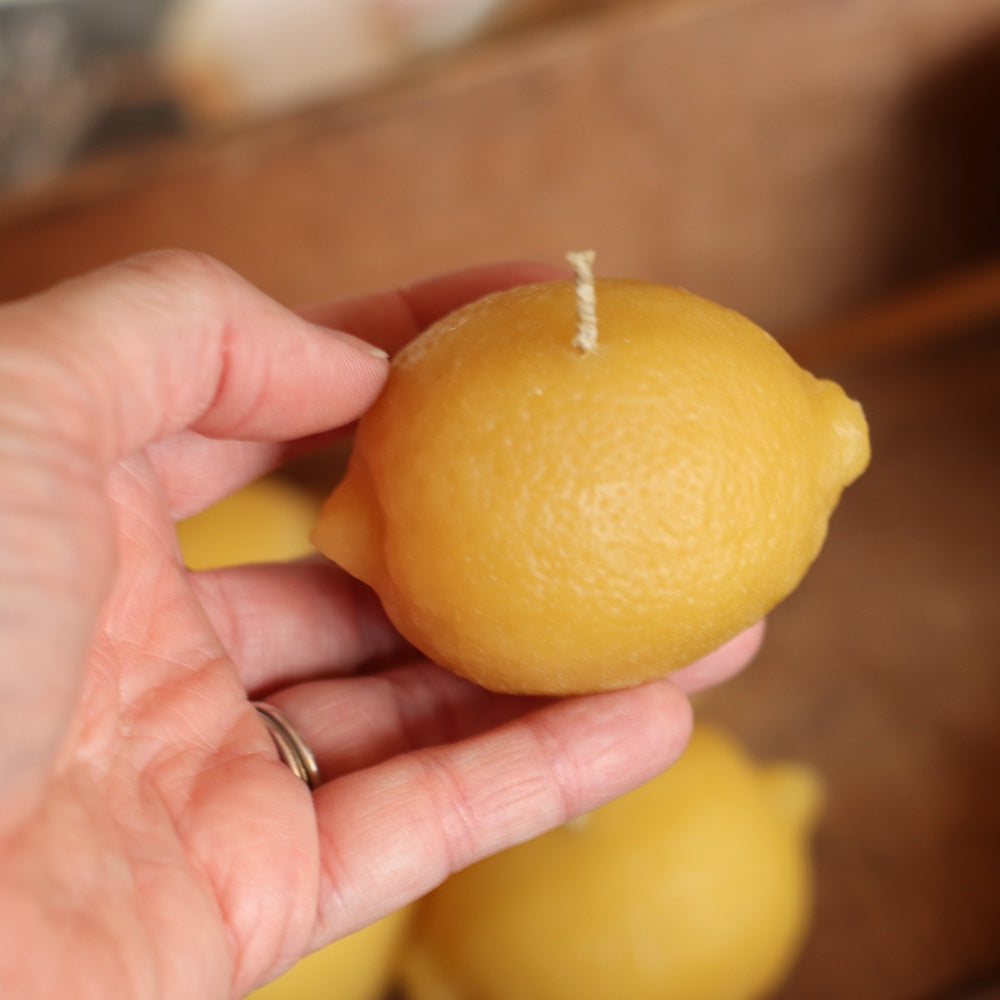 The Wax Pantry  | Lemon Bees Wax Candle