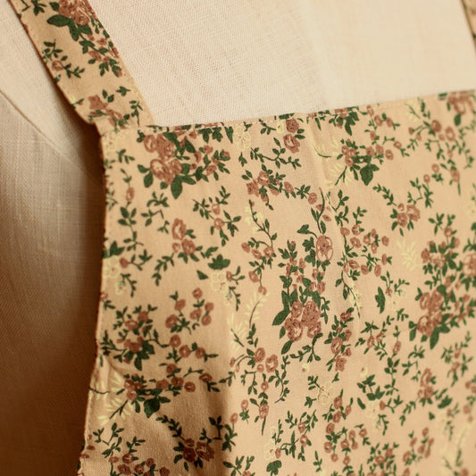 Fodory | Cotton Flower Apron with Side Ties