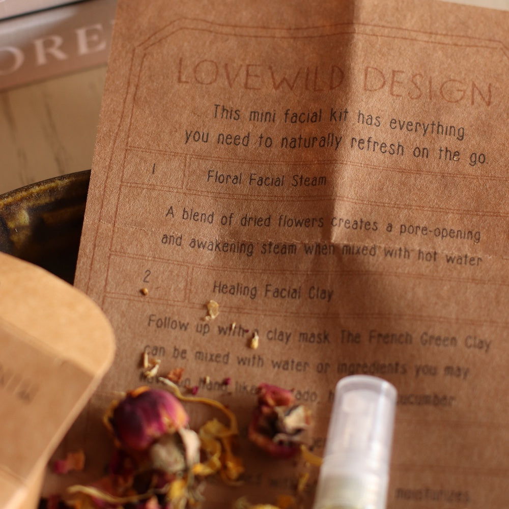 Lovewild Design |  Mini Facial Kit