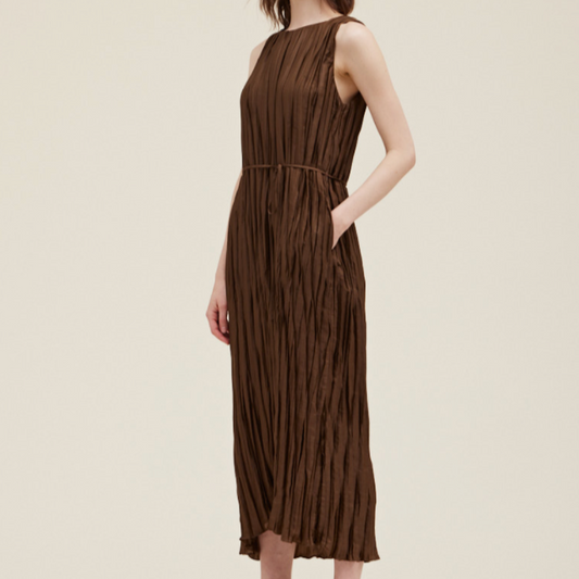 Grade & Gather | Pleated Holiday Dress