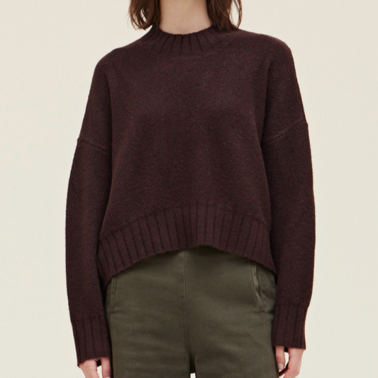 Grade & Gather | Slouchy Two Tone Pullover