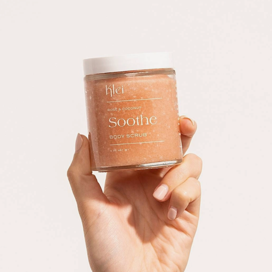 Klei | Soothe Rose & Coconut Body Scrub