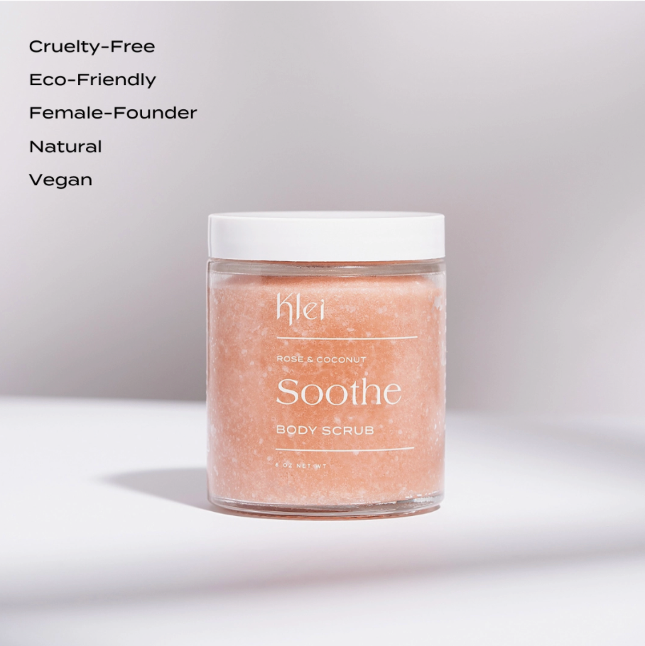 Klei | Soothe Rose & Coconut Body Scrub