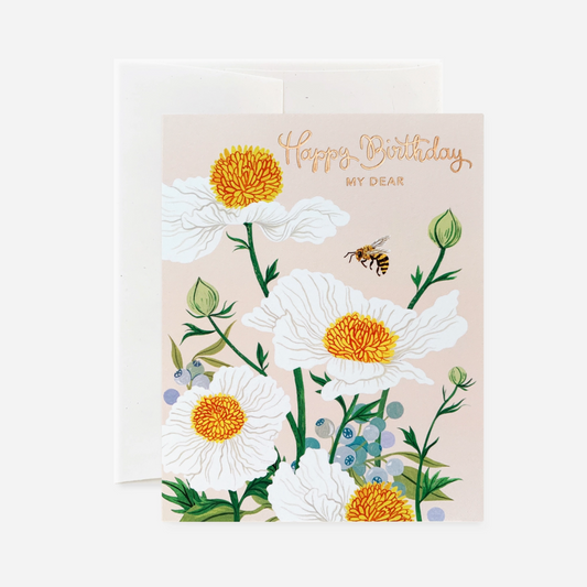 Botanica Paper | Poppies, Happy Birthday my Dear