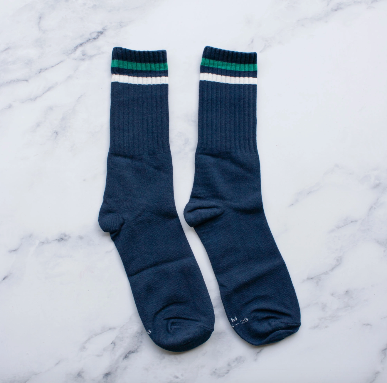 Tiepology | Retro Stipe Socks, Choose Your Color