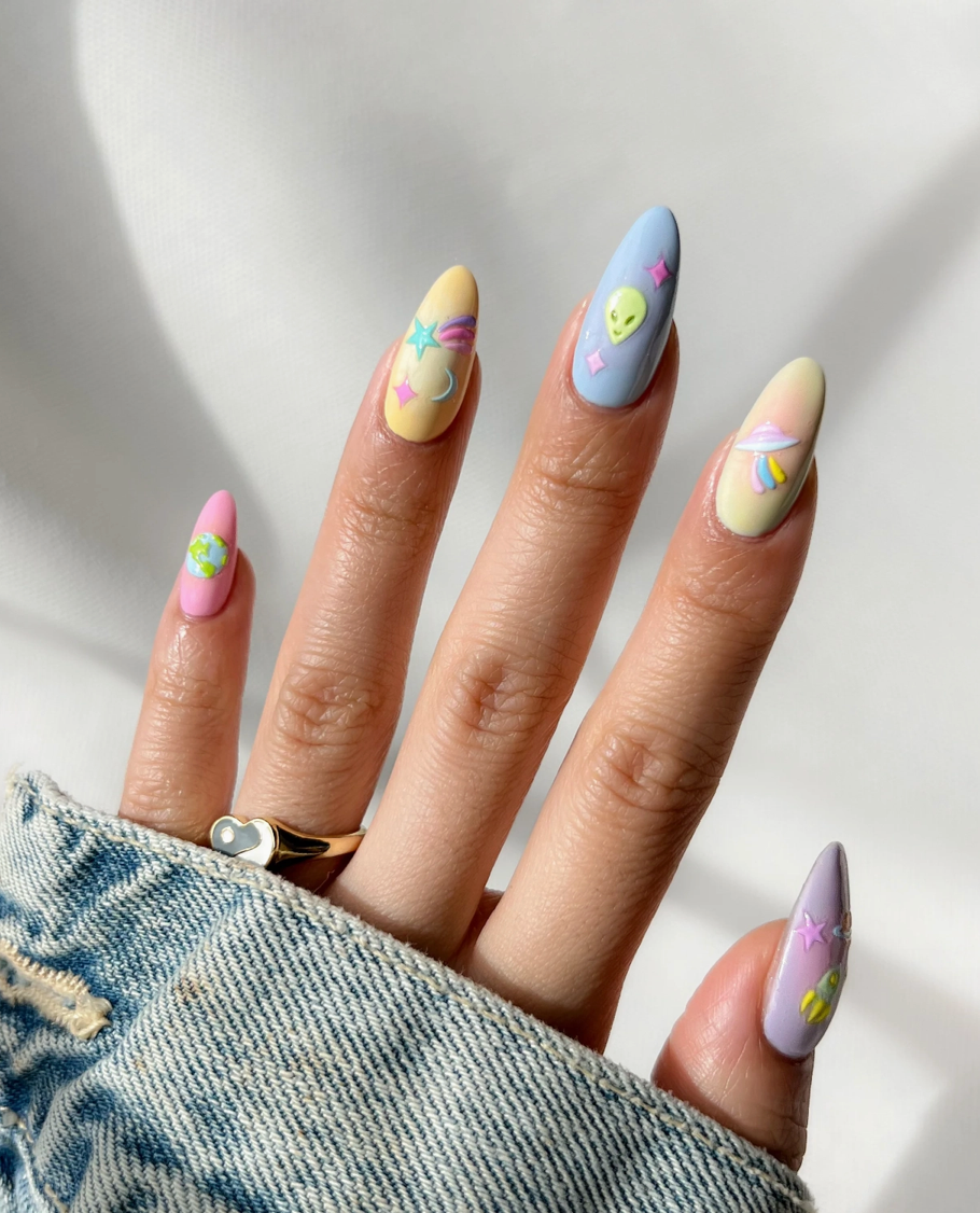 Deco Beauty | Nail Stickers, Spaced Out