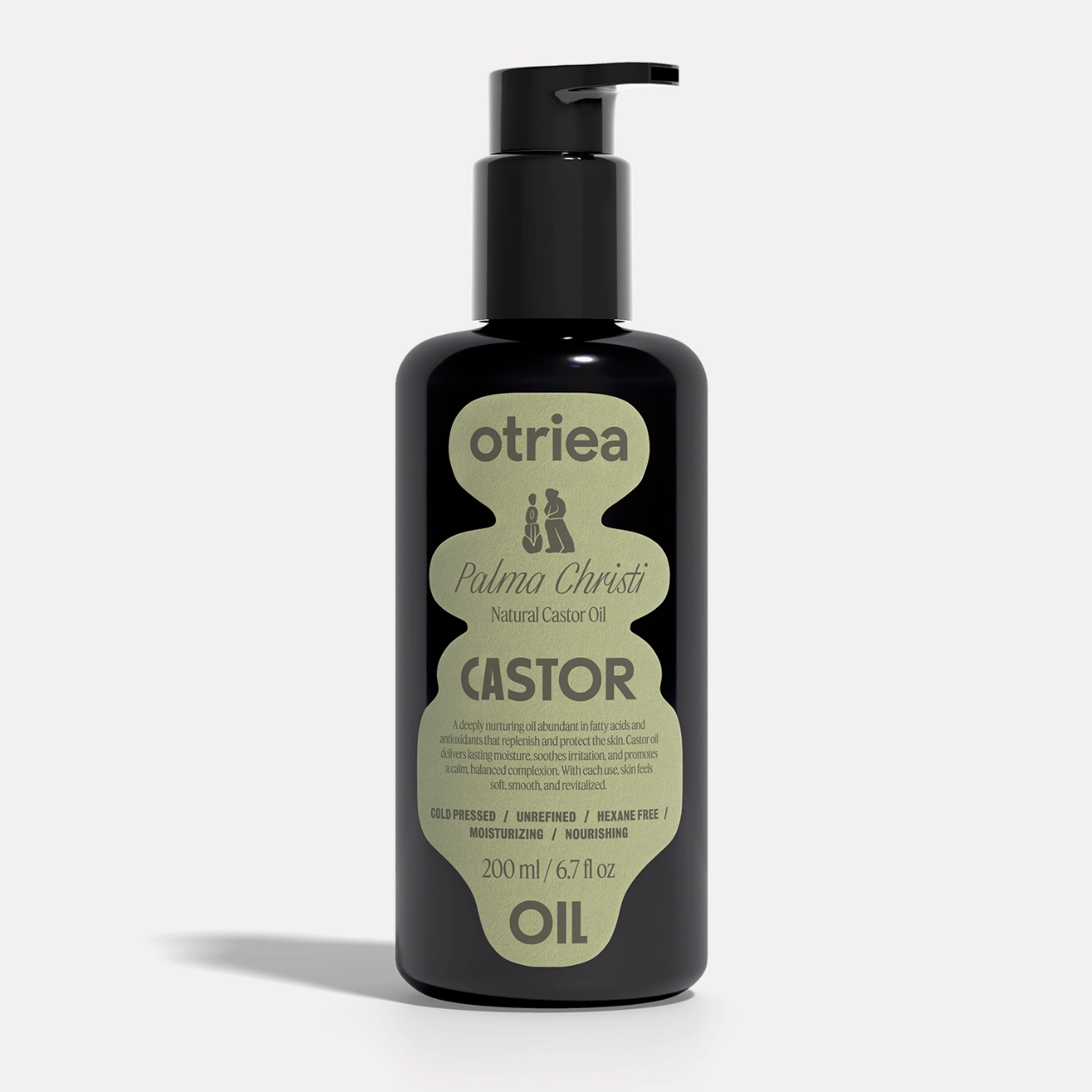 Otriea | Cold Pressed Caster Oil, Body and Face, 6.7 fl oz