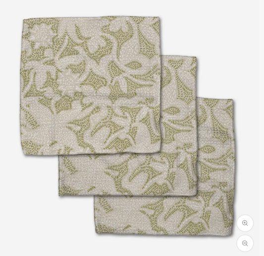 Geometry | Dotted Flower Dishcloth, Set of 3