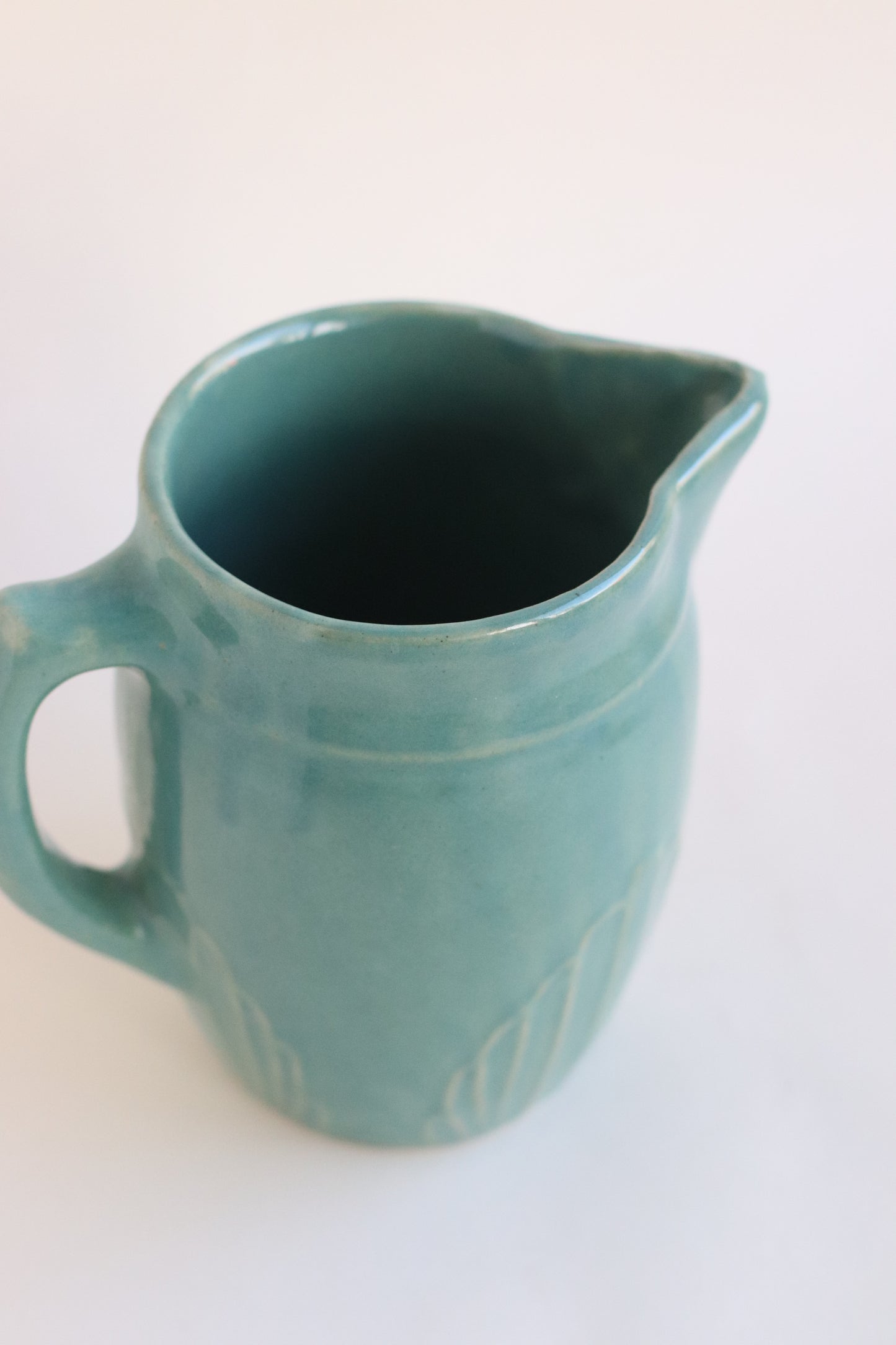 Deep Teal Pitcher