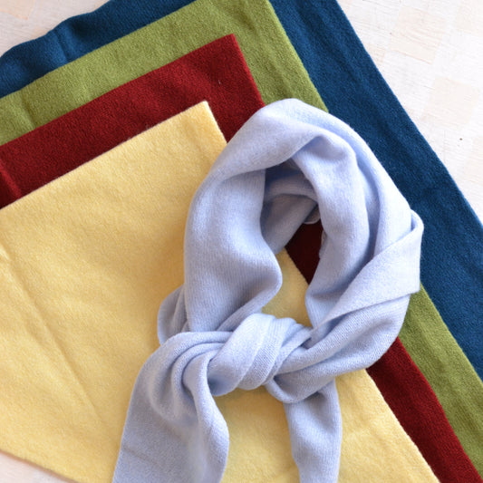Dune Accessories | Merino Wool Knit Triangle Cravat Scarf