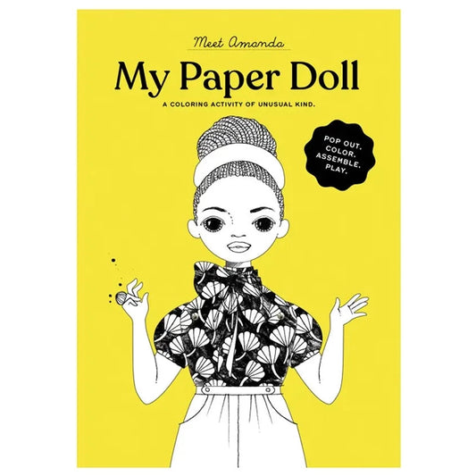 Of Unusual Kind | Coloring Paper Doll, Amanda