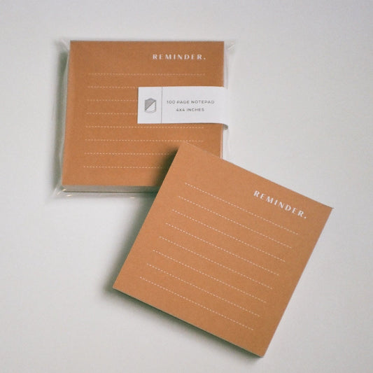 The Launch Market | Amber Color Block Notepad