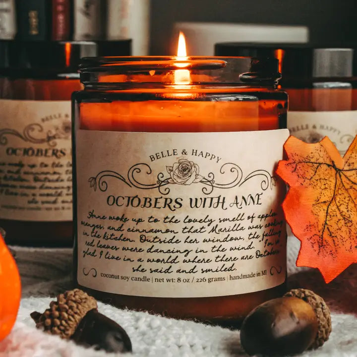 Belle & Happy | Octobers with Anne Soy Candle