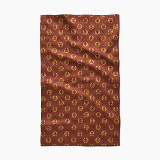 Geometry | Artisanal Floral Tea Towel
