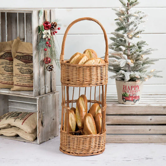 Willow Bar Caddy Basket