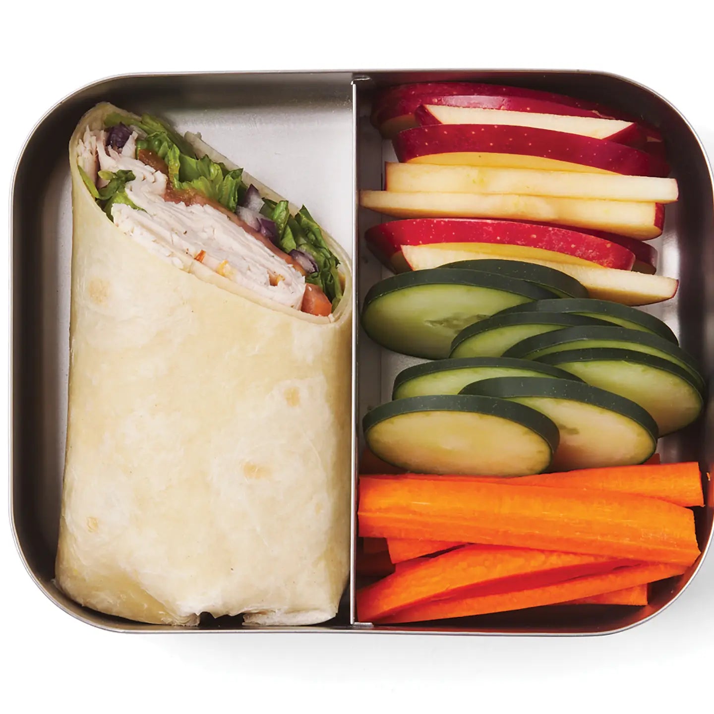 Fox Run | Stainless Steel Bento Lunch Box, choose your style