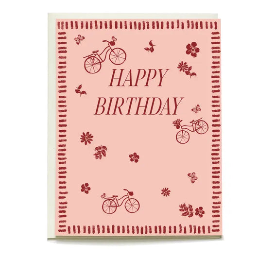 Pen + Pillar | Bike Ride Birthday Card