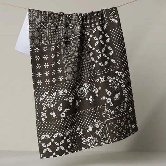 Geometry | Blossoming Bandana Tea Towel