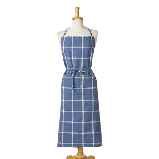 Classic Check Apron | Blue