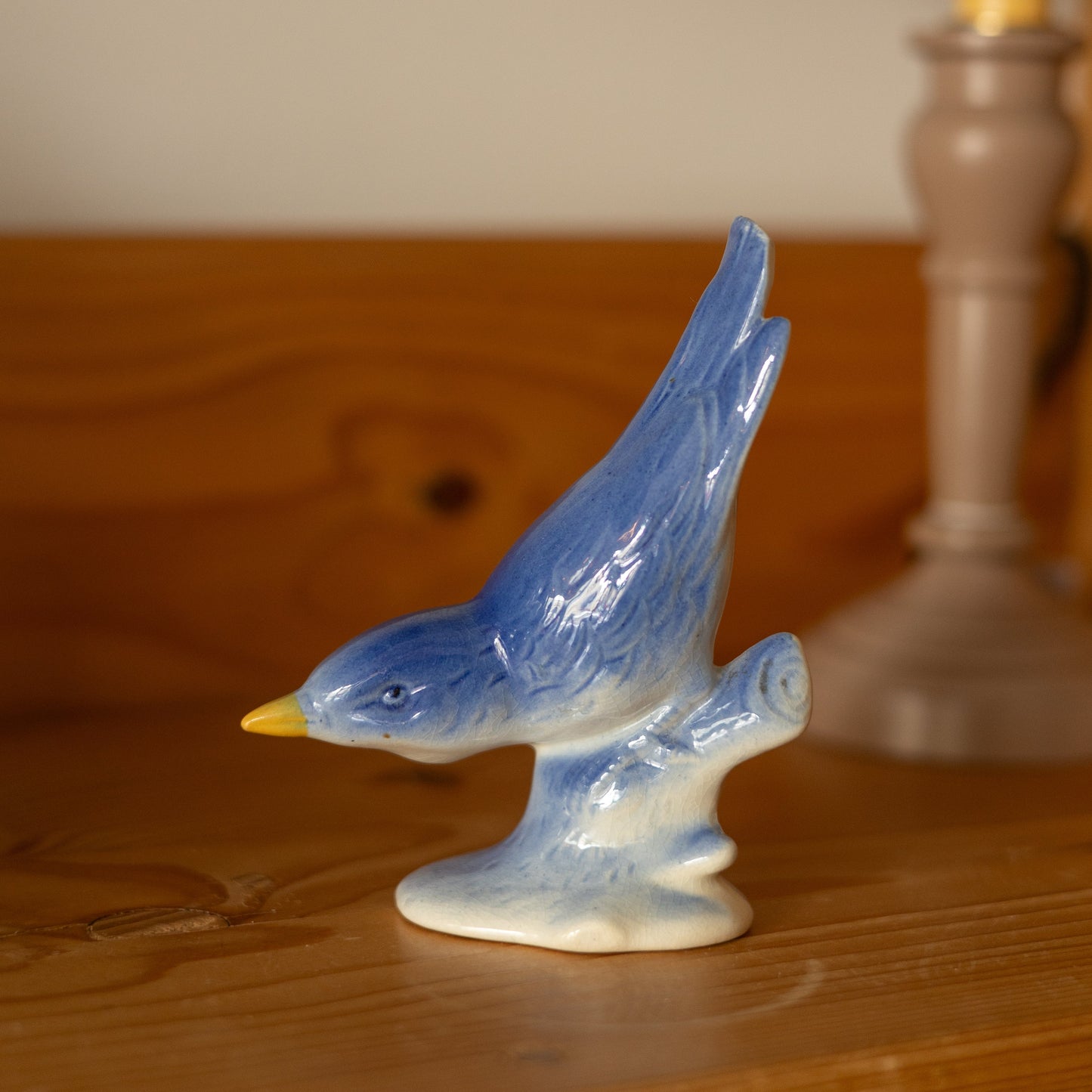 Small Ceramic Blue Bird