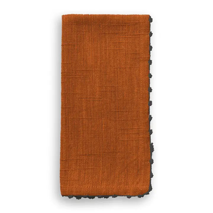 French Graffiti | Knotted Edge Cotton Napkin, Assorted Color