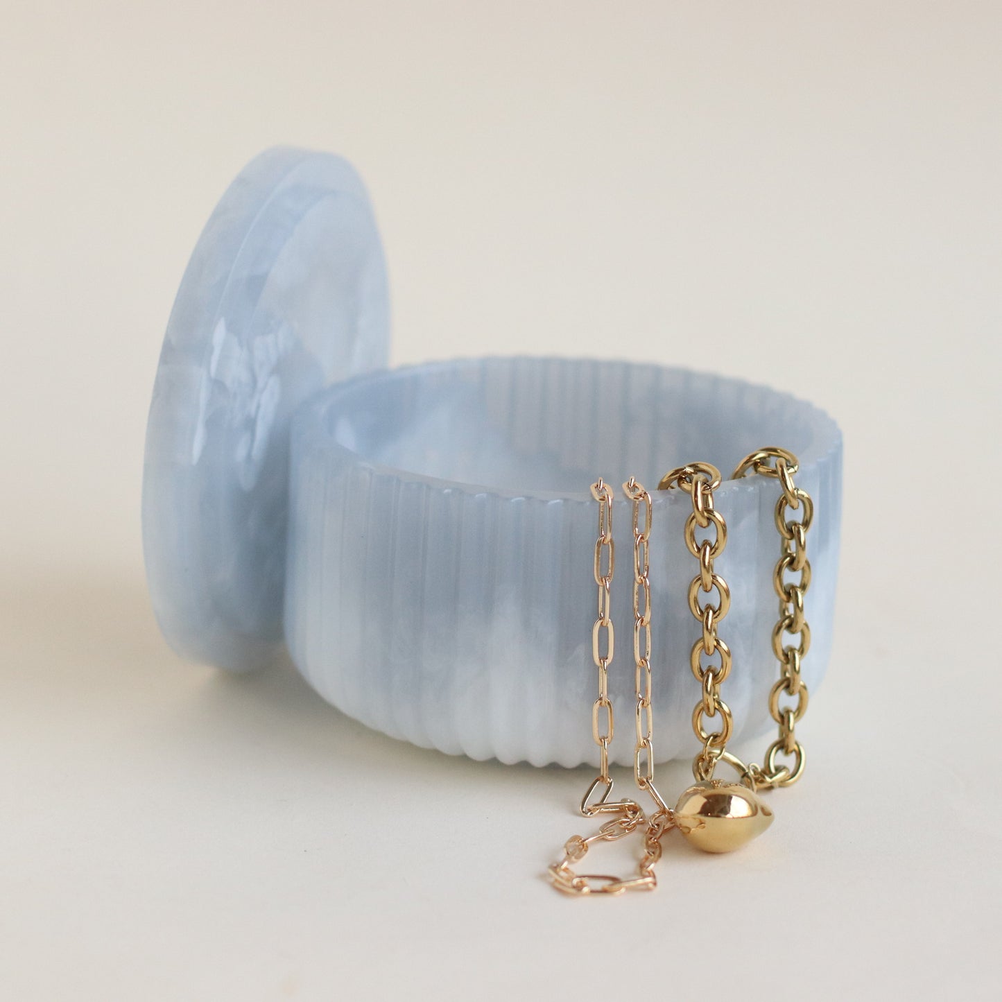 V. Rogers Designs | Handmade Resin Catchalls, Sky Blue, Choose your Style