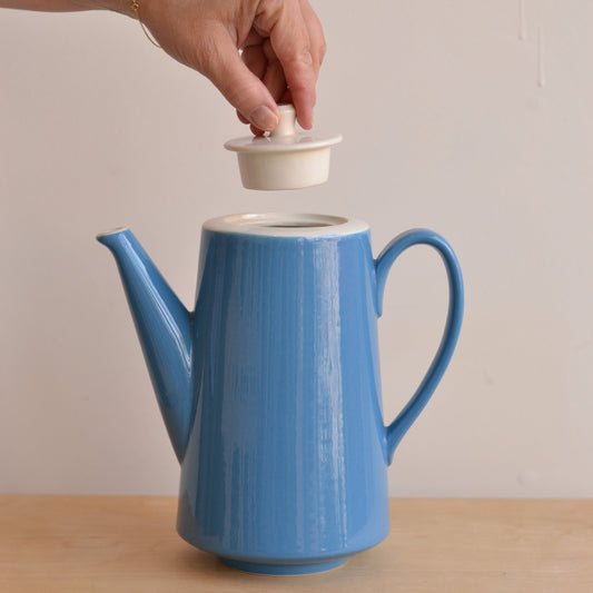 Blue Ceramic Tea Pot